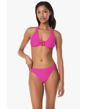 Helen Jon Tortoise Hipster Bikini Bottom - Pink
