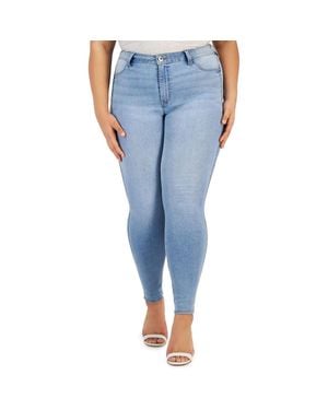 Celebrity Pink Plus High Rise Stretch Skinny Jeans - Blue