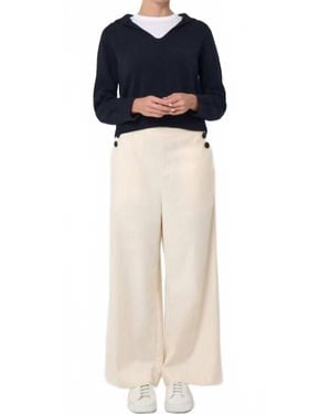 Phoebe Jon Sylvia Sailor Collar Sweater - Black