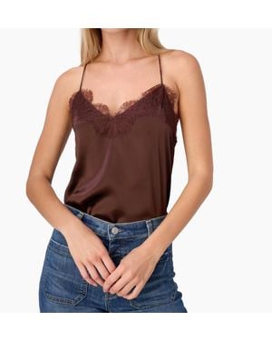 Cami NYC Racer Charmeuse Camisole - Purple