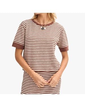 Clare V. Le Bateau Tee - Pink