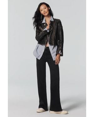 Edwin Marli Mid-Rise Wide-Leg Jeans - Black