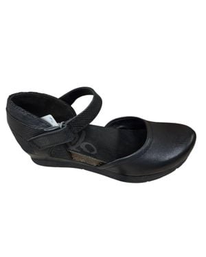 Otbt Companion Mary Jane Wedge Shoes - Black