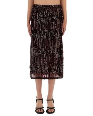 Baum und Pferdgarten Jaino" Midi Skirt - Black