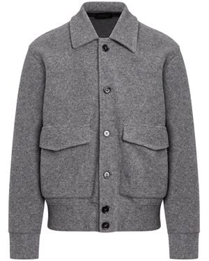 Dondup Tailored Texture Jacket - Gray