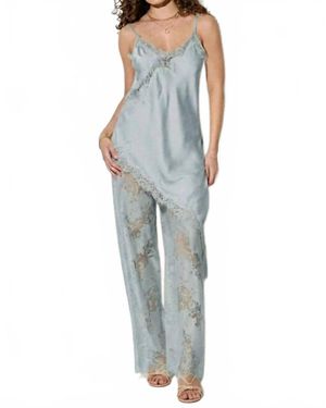 Skylar Rose Ms Reid Cami And Pants Set - Blue
