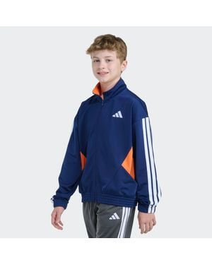 adidas Kids' Sport Block Jacket - Blue