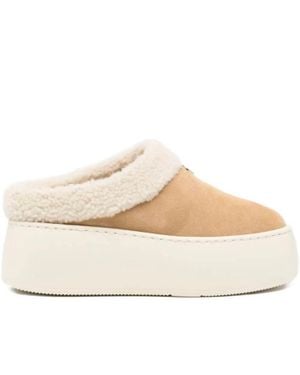 Giuseppe Zanotti Alma League Slippers - Natural