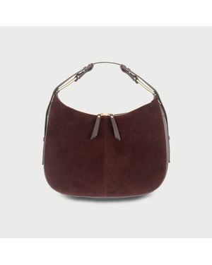 Apatchy London The Charlie Leather Bag - Purple