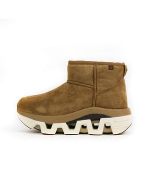 Pinnip Winter Booties With Stability Sole Snoworca - Natural