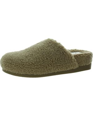 Dolce Vita Annalisa Slip On Round Toe Slide Slippers - Green