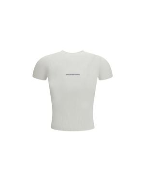 Alexander Wang Cotton T-Shirt - Gray