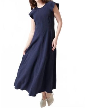Apiece Apart Gisa Zip Dress - Blue