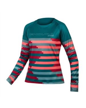 Endura Inc Mt500 Supercraft Long Sleeve Tee Top - Green