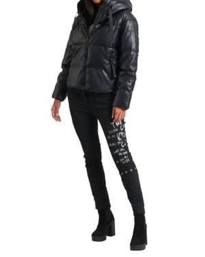 Carre Noir Vegan Jacket - Black