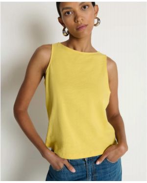 Nation Ltd Sammi Tie Back Tank - Yellow