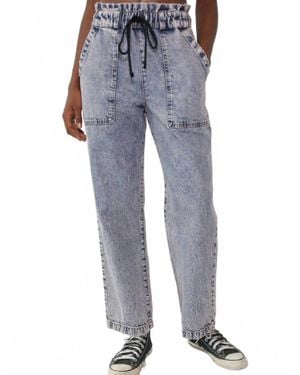 Electric and Rose Easy Pant - Blue