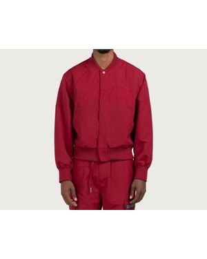 Honor The Gift Nylon Bomber - Red