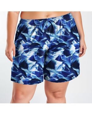 Calypsa Plus 7" Board Shorts - Blue
