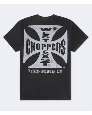 Aéropostale West Coast Choppers Relaxed Graphic Tee - Black