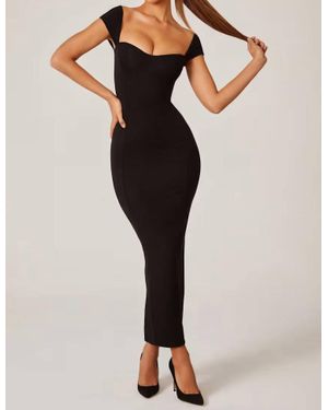 Oh Polly Dolcezza Maxi Dress - Black