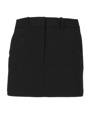 Elisabetta Franchi Fitted Mini Skirt With Concealed Closure - Black