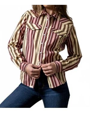 Kimes Ranch Kai Coolmax Snap Closure Shirt - Red