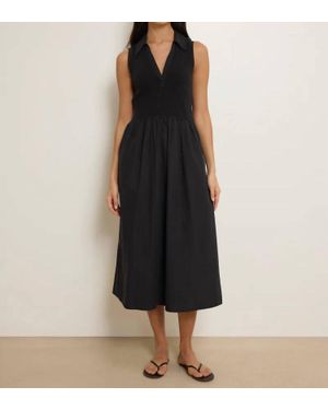 Nation Ltd Jessica Midi Dress - Black