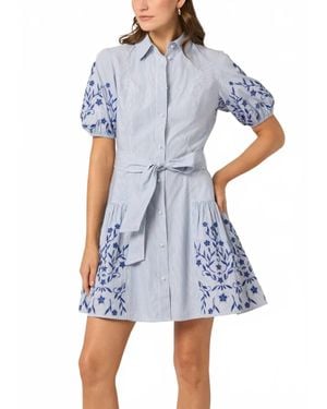 Shoshanna Danika Dress - Blue