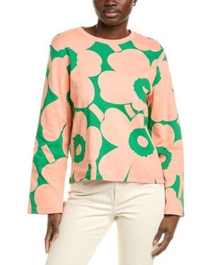Marimekko Trivia Unikko Sweatshirt - Green