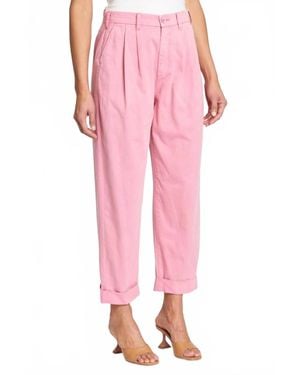Pistola The Kellin Pleated Trouser - Pink