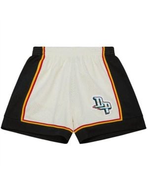 Mitchell & Ness Nba Detroit Pistons Swingman Shorts - Multicolor