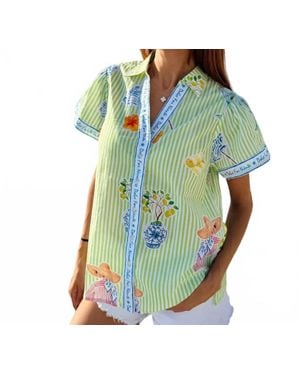 IslaPayal Camille Top - Green