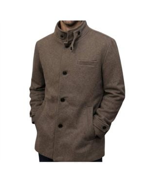 Jack & Jones Amelton Wool Coat - Brown