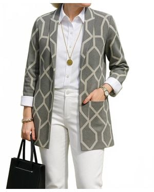 J'Envie/Eli The Aspen Loose-Fitted Cardigan - Multicolor