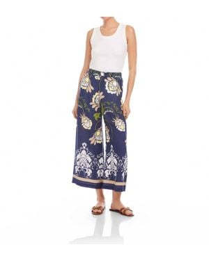 Fifteen Twenty Tilly Cropped Pants - Blue
