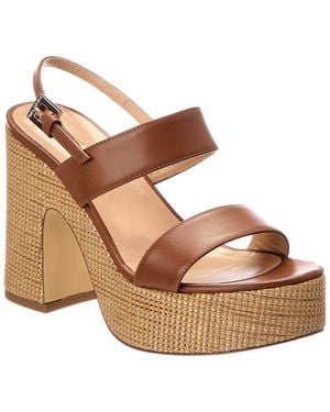 Baldini Leather Sandal - Brown