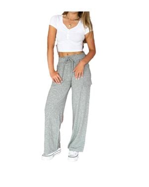 Sky To Moon Cargo Pocket Sweatpants - Blue