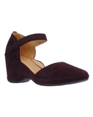 L'amour Des Pieds Orva Wedge Shoes - Brown