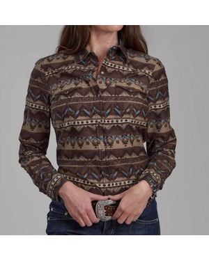 Roper Long Sleeve Shirt - Brown
