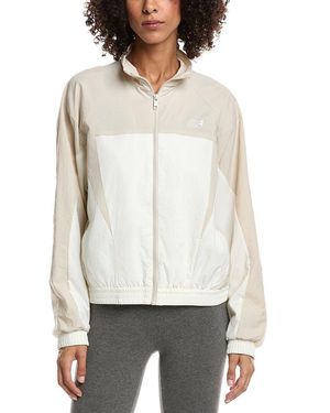 New Balance Colorblock Woven Jacket - White