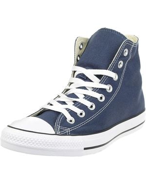 Converse Chuck Taylor All Star Canvas Hi Top Sneakers - Blue