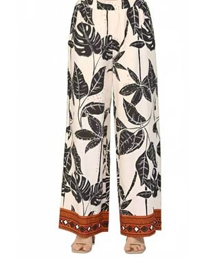 Fate Tropical Print Pants - Multicolor