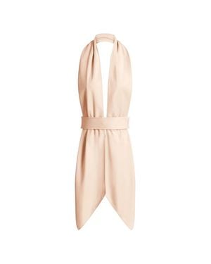 Alberta Ferretti Foulard Top - White