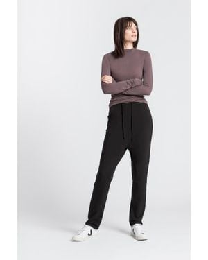 MARCELLA Liana Mock Turtleneck - Gray