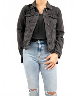 Kancan Henney Classic Trucker Jacket - Black