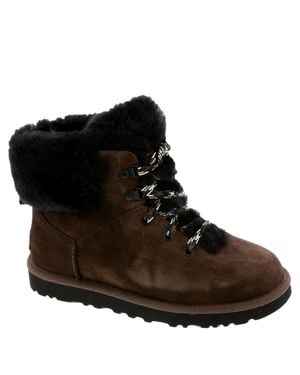 UGG Classic Mini Alpine Lace Burnt Cedar 1130558-Bcdr - Brown