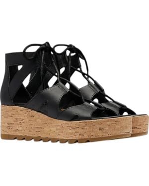Sorel Cameron Lace Sandals - Black