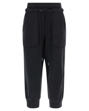 R13 Cropped Sweatpants - Blue