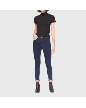 Lola Jeans Alexa Step Hem Jean - Blue